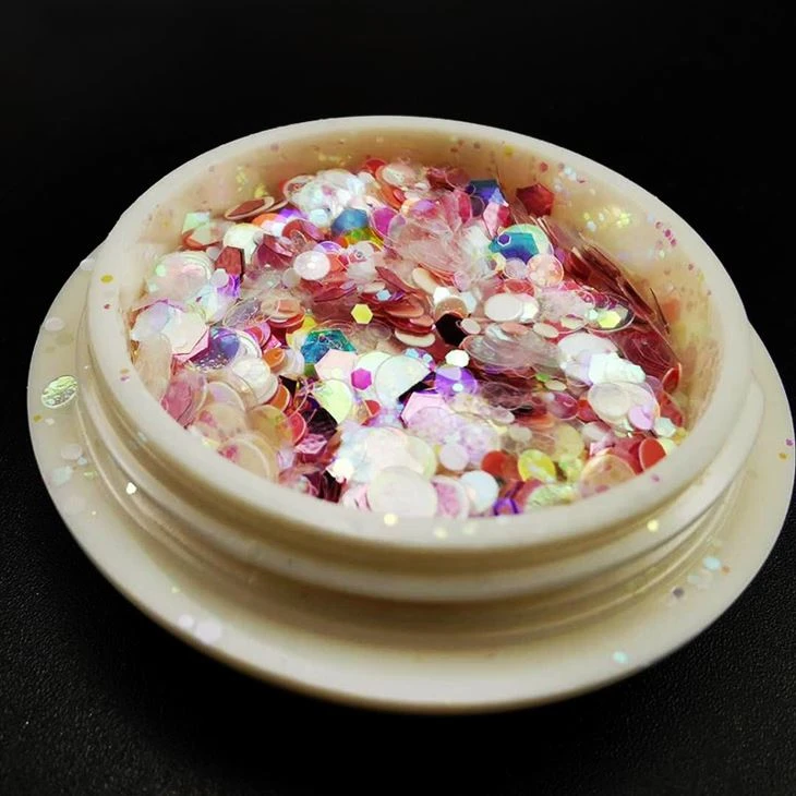 Magic Rainbow seeria turske polüestrist glitterhelbed